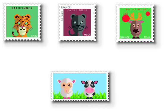 TIMBRES ANIMAUX
